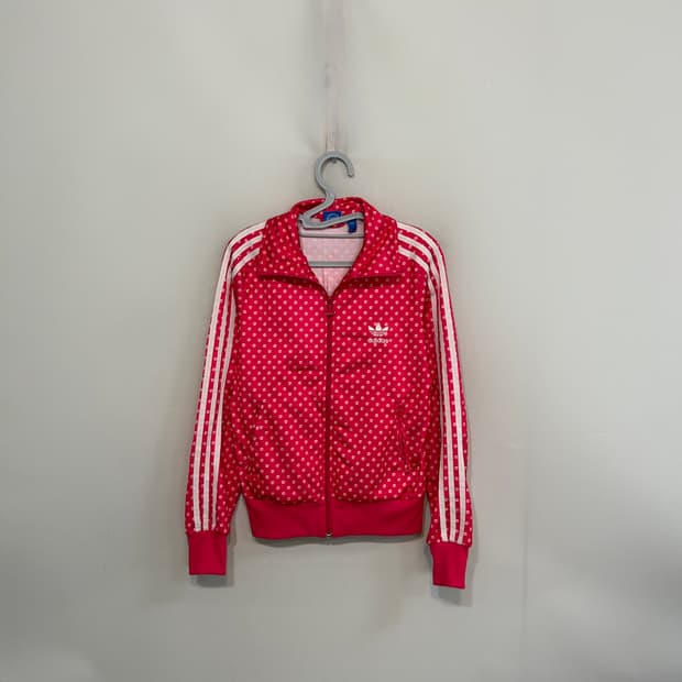 아디다스 립 도트 트랙탑 져지 땡땡이 95 여성 