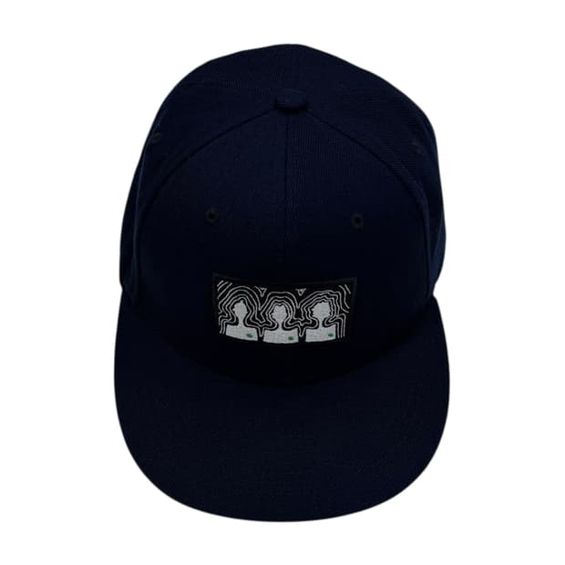 87MM mmlg 초창기 김원중 스냅백 모자 네이비