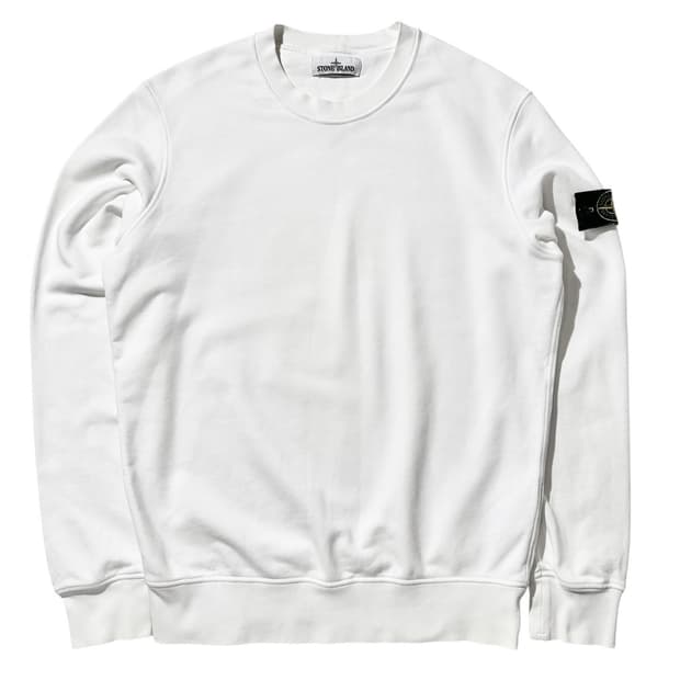 스톤아일랜드 사이드로고 와펜 맨투맨