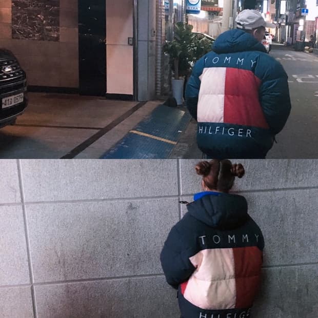 타미힐피거 대장패딩 m사이즈 105추천