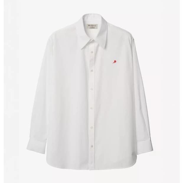 자라 x 윌리차바리아 코튼 셔츠