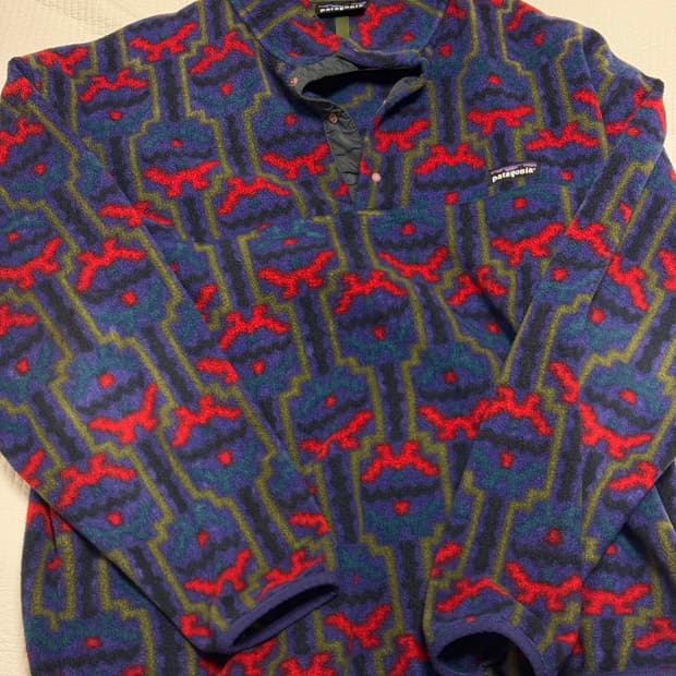 [L] 90s 파타고니아 Tehuelche synchilla fleece