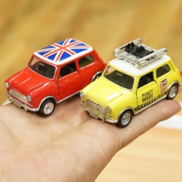 빈티지 70s 토미카 dandy 모리스 미니쿠퍼 s Mk-I 2대