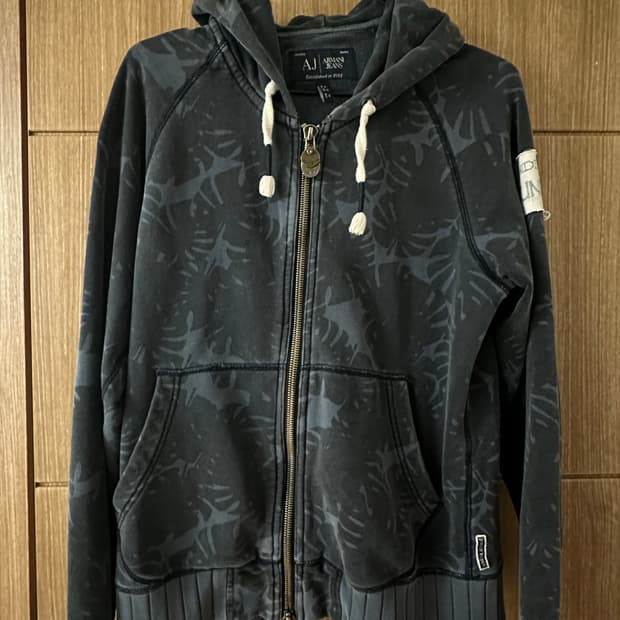 아르마니 진스 후드집업