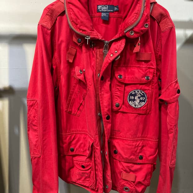 폴로 오리지날 90's 랄프로렌폴로 USRL 밀리터리 자켓
