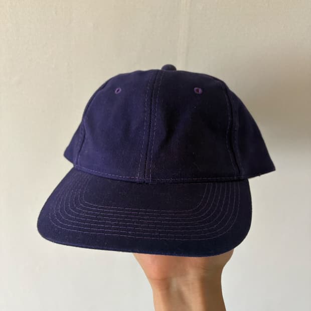 Vintage Blank Shallow Cap