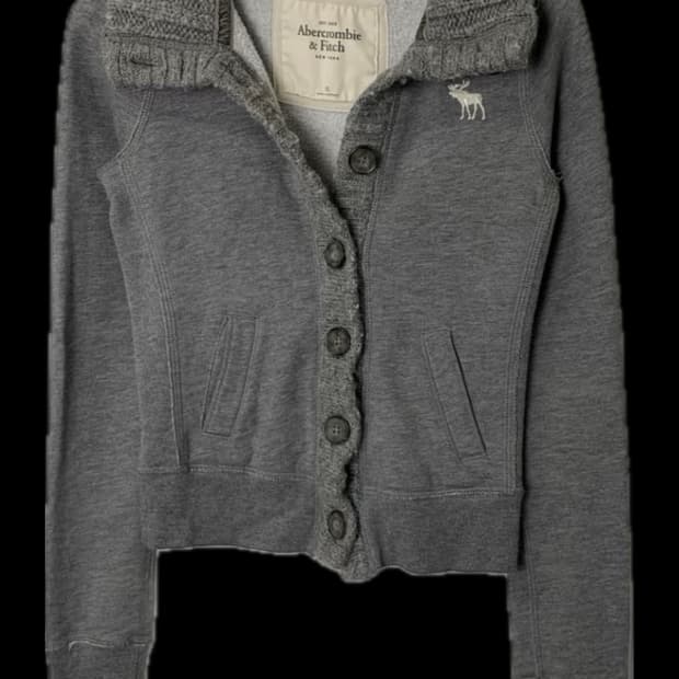 아베크롬비 니트 가디건