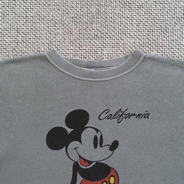 Vtg mickey mouse 50/50 sweatshirts