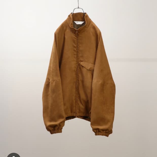 안셀름ANCELlM 25FW 비건 스웨이드 블루종