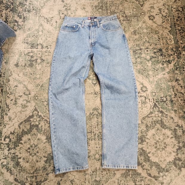 90s 제작 폴로 챕스로렌 데님팬츠