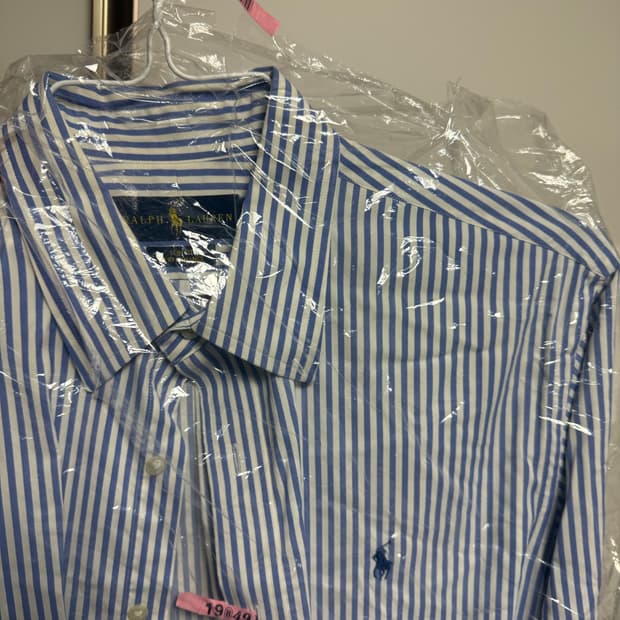 폴로 스트라이프 셔츠