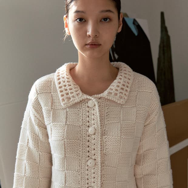 Knit dress ivory
