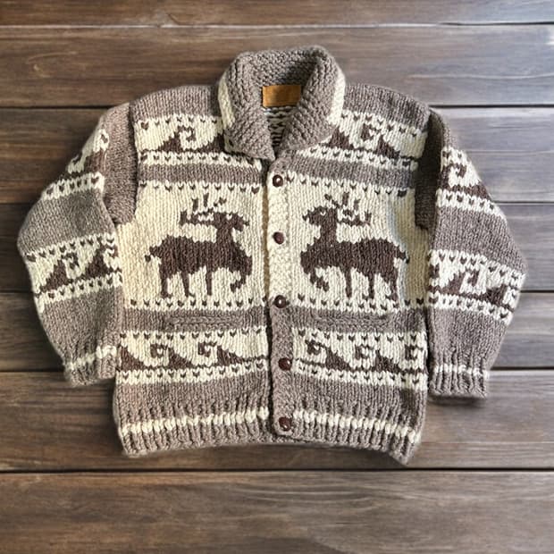 90s 빈티지 캐나다 코위찬 Made in Canada