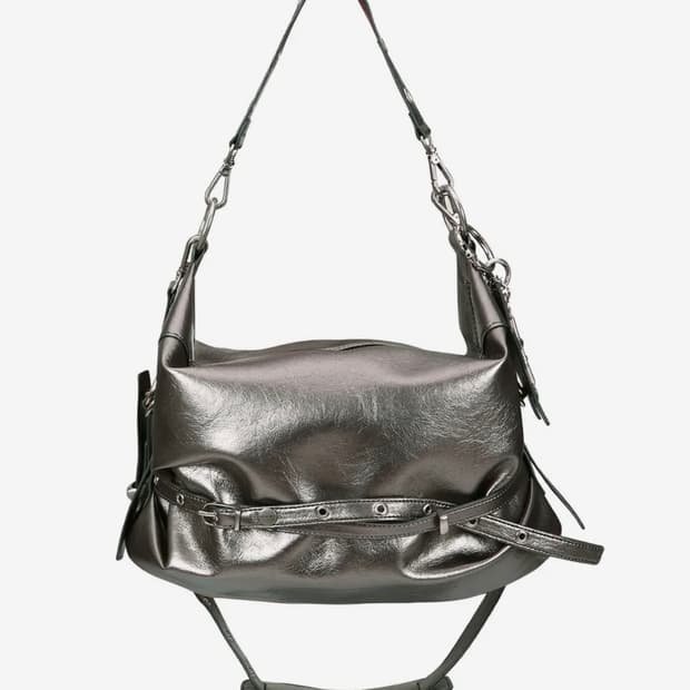 여밈 slouchy bag (metal) 슬라우치 백