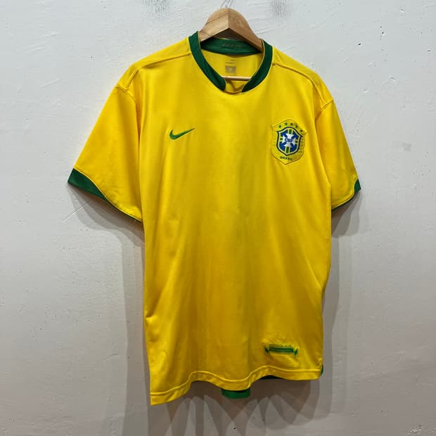 나이키 06 08 브라질 국대 카카 유니폼 져지 XL