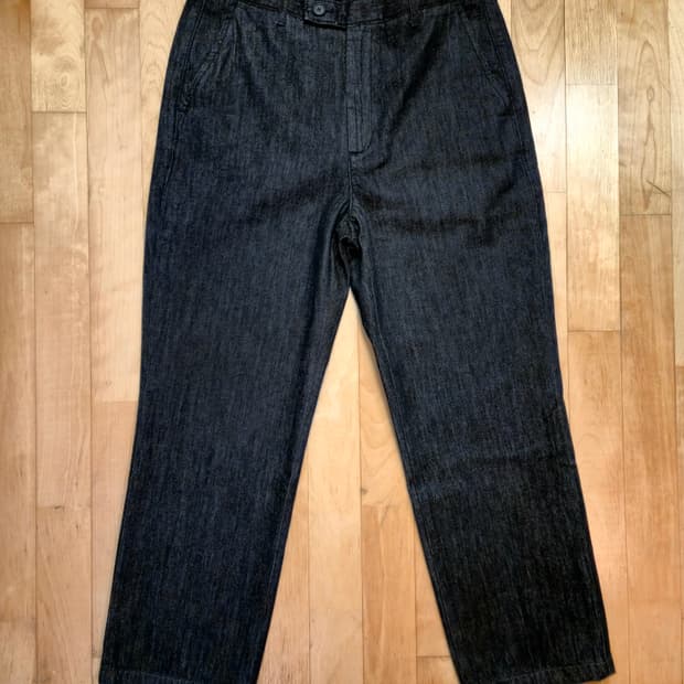 무신사 스탠다드 스트레이트 데님 슬랙스 33