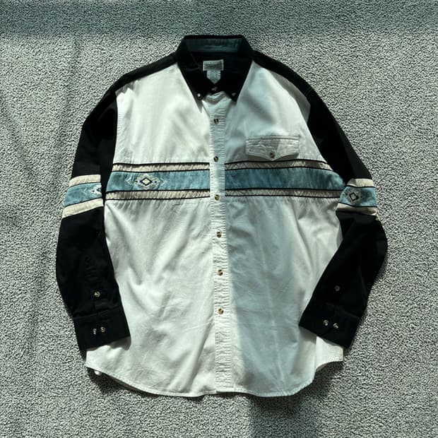 Express rider . 아메리칸 웨스턴 셔츠