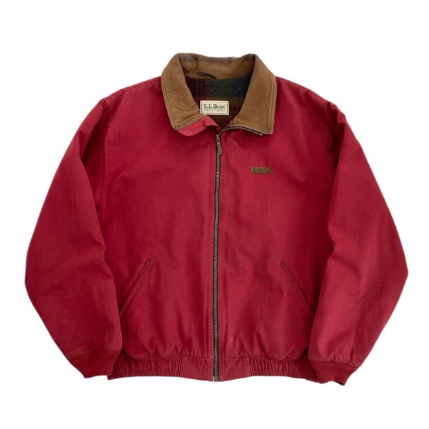 80‘s 엘엘빈 캔버스 워크 자켓