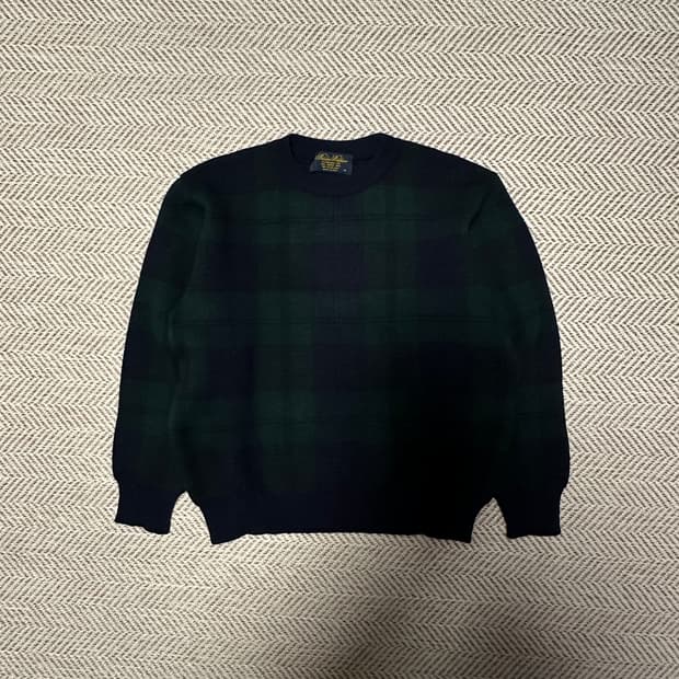 BROOKS BROTHERS italy made knit sweater