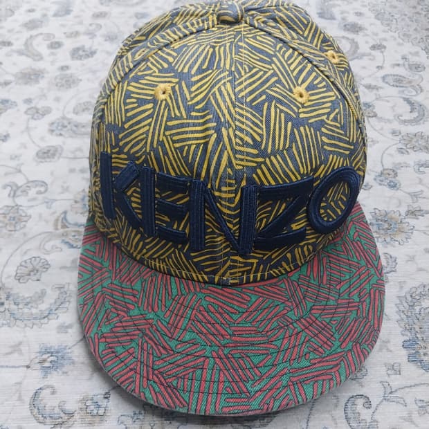 KENZO X 뉴에라 패턴 스냅백