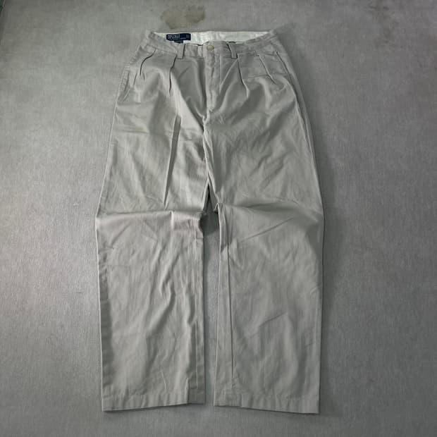 30 폴로랄프로렌 베이지 코튼 치노 팬츠