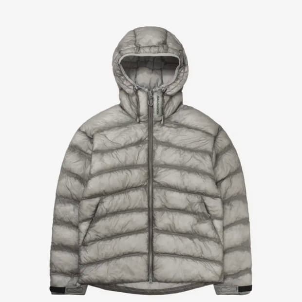 [L] 살로몬 UNI 인슐레이션 패딩 그레이