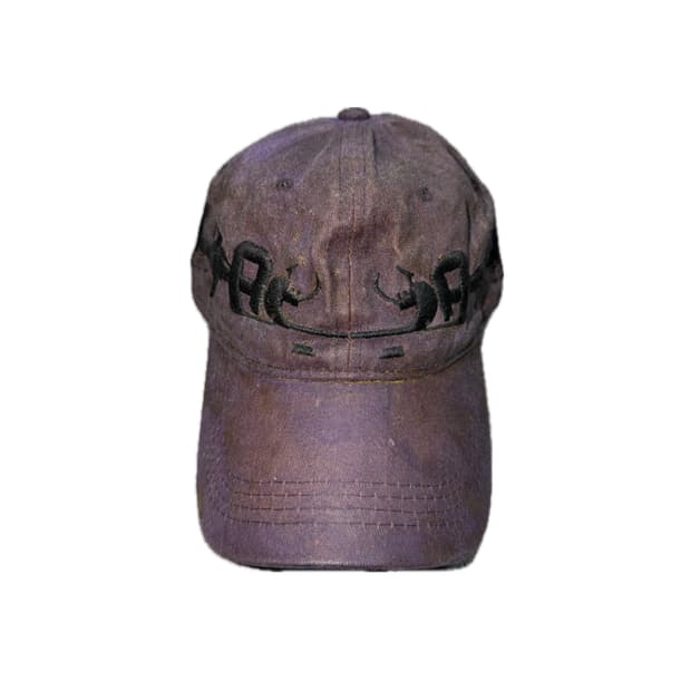 P.L.N. OIL SKIN MIRROED CAP