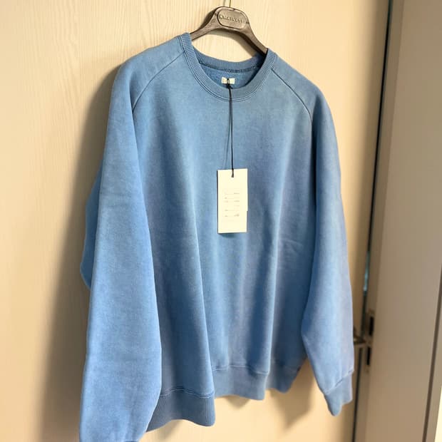 [1] 급처: 아프레쎄 빈티지 스웻셔츠 터콰이즈