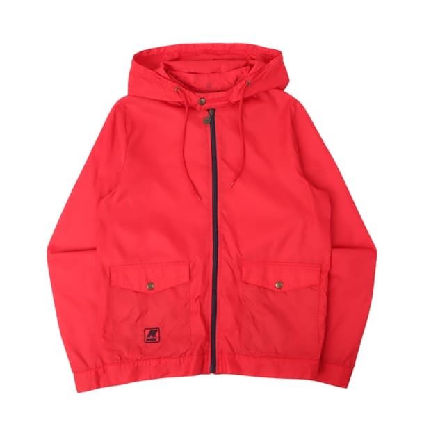 아페쎄 x kway 까웨 윈드브레이커 자켓