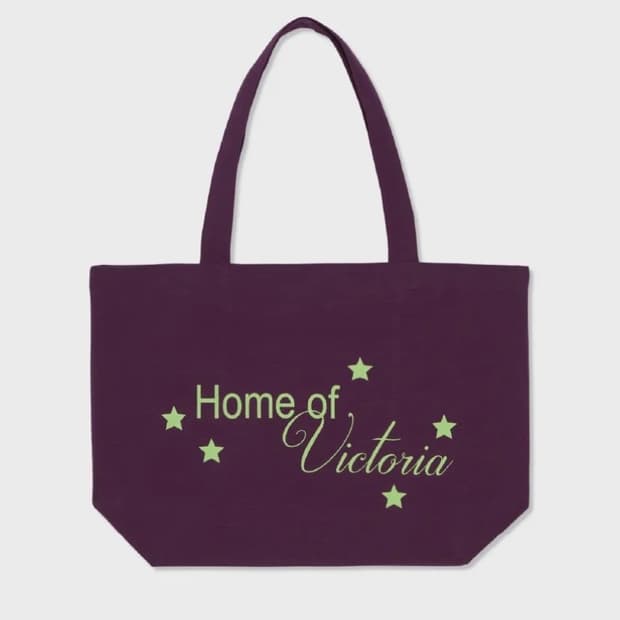 홈바디띵즈 홈오브빅토리아 에코백 미드나잇 퍼플