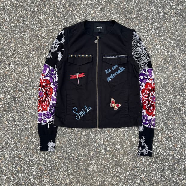 Desigual 만다라 패턴 ADA 자켓