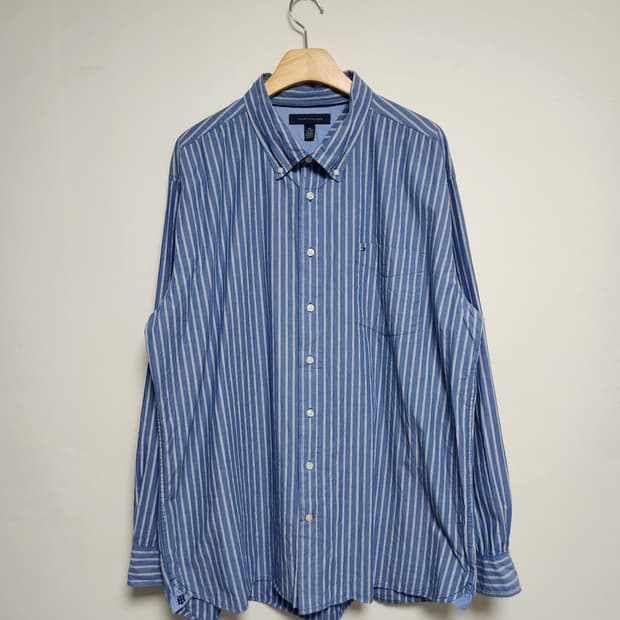 타미힐피거Tommy 스트라이프 셔츠 XXL - S163