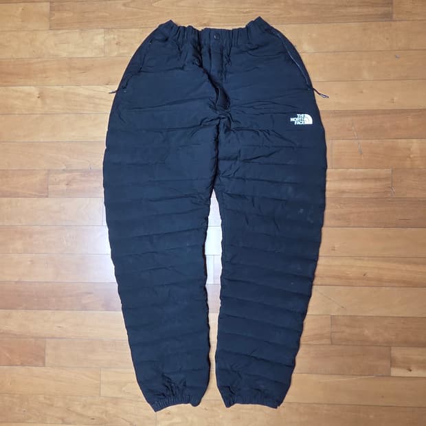 노스페이스 구스다운 패딩 팬츠