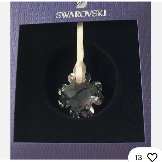 새제품 3개일괄)스와로브스키 크로버 오너먼트 3개 일괄