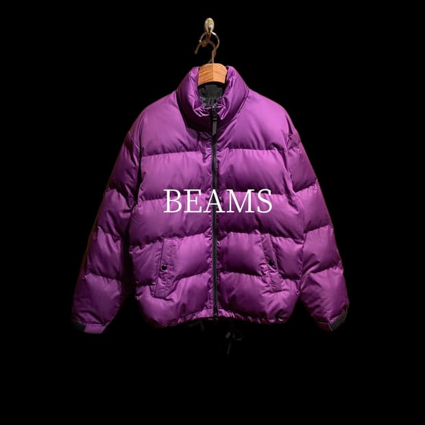 BEAMS 폴리 패딩 재킷
