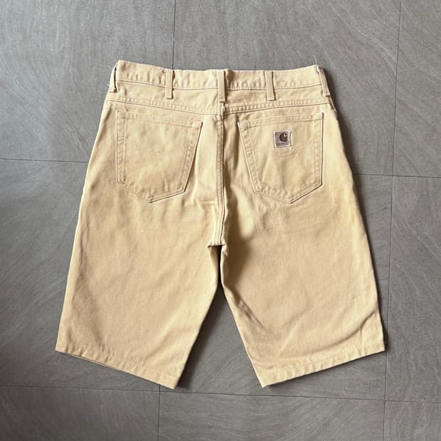 90년대 미국 생산 칼하트 베이지 반바지