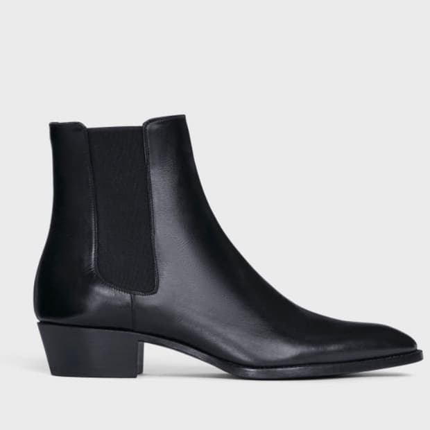 셀린느 드럭스토어 첼시 부츠 블랙