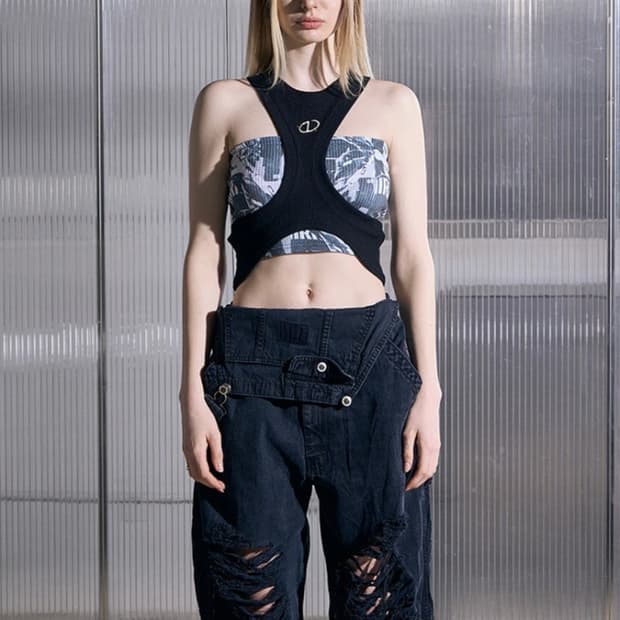 illio LAYERED CROPTOP 일리오 레이어드 크롭탑