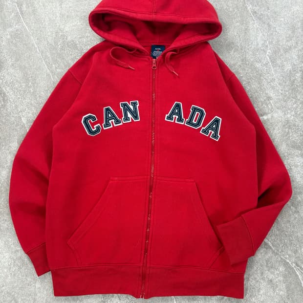 Canada Hooded zip-up