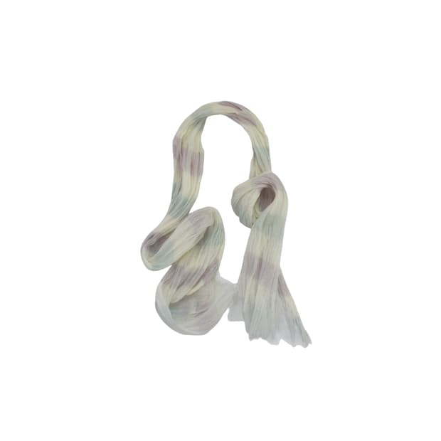 Cotton Candy striped muffler