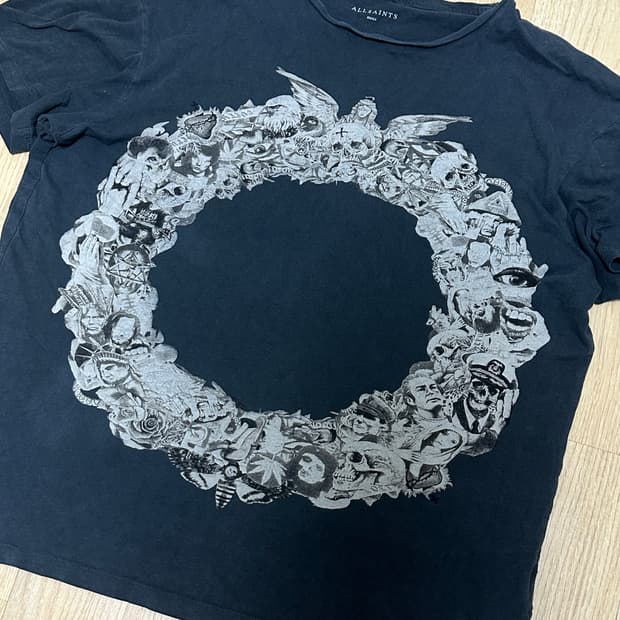 앙팡리쉬데프리메 맛 올세인츠 데드 티셔츠