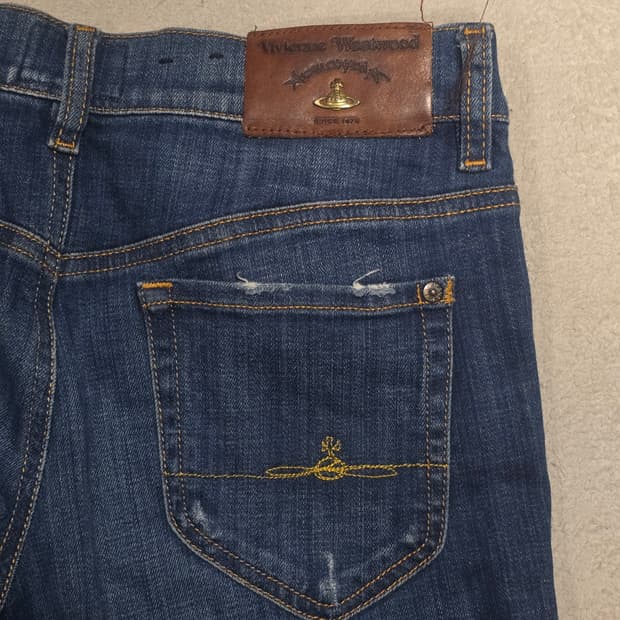 비비안웨스트우드 데님 청바지 25