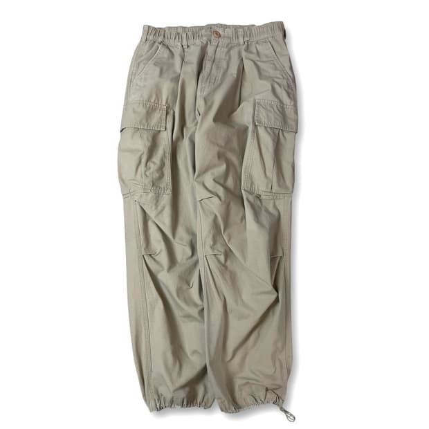 (밴딩) 낫포너드 연베이지 카고 데님 팬츠 L