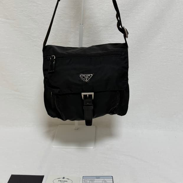 정품 프라다 포코노 나일론 메신저백 크로스백 주우재백 숄더백