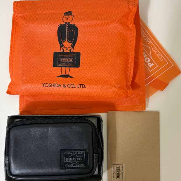 요시다포터 프리스타일 카드지갑 블랙 판매해요