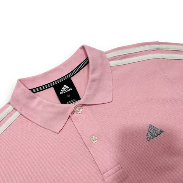 Adidas Strawberry Milk Y2K Polo T-shirt