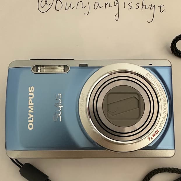 풀셋 디카 올림푸스 뮤 7040 블루 디지털카메라