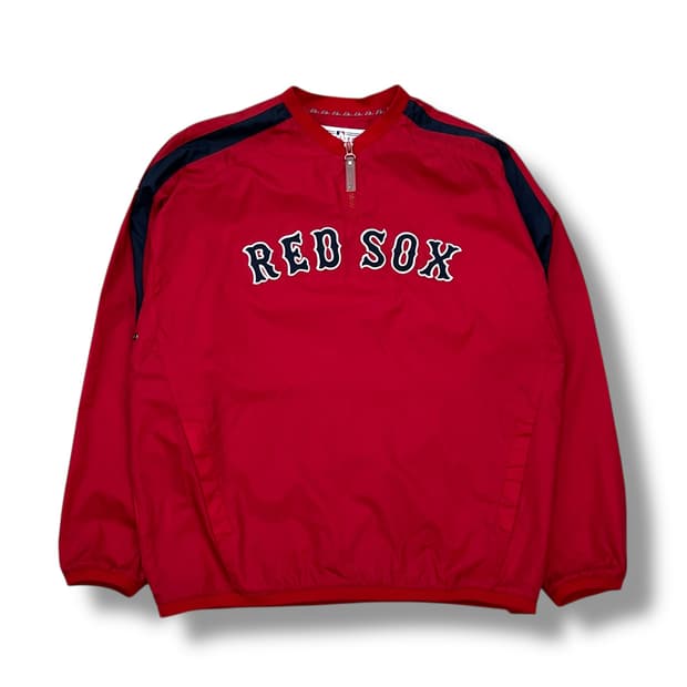 마제스틱 레드삭스 로고 웜업 r2106