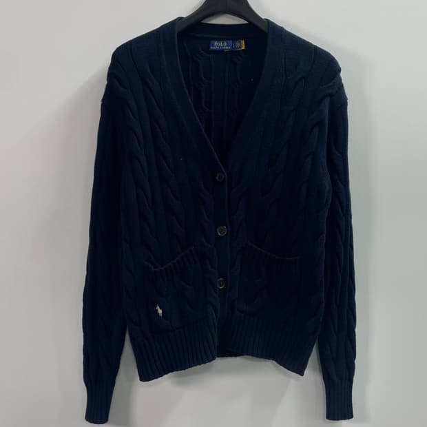 폴로 랄프로렌 케이블 니트 가디건 (on.279)