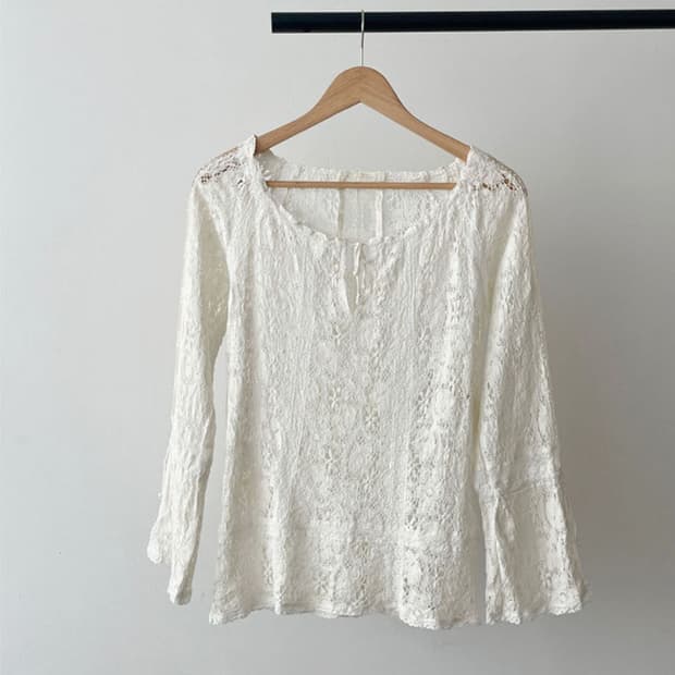  made in japan lace blouse